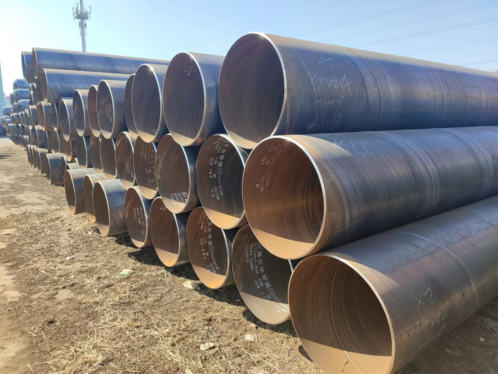 螺旋鋼管  實體廠家 滄州鑫宜達管道